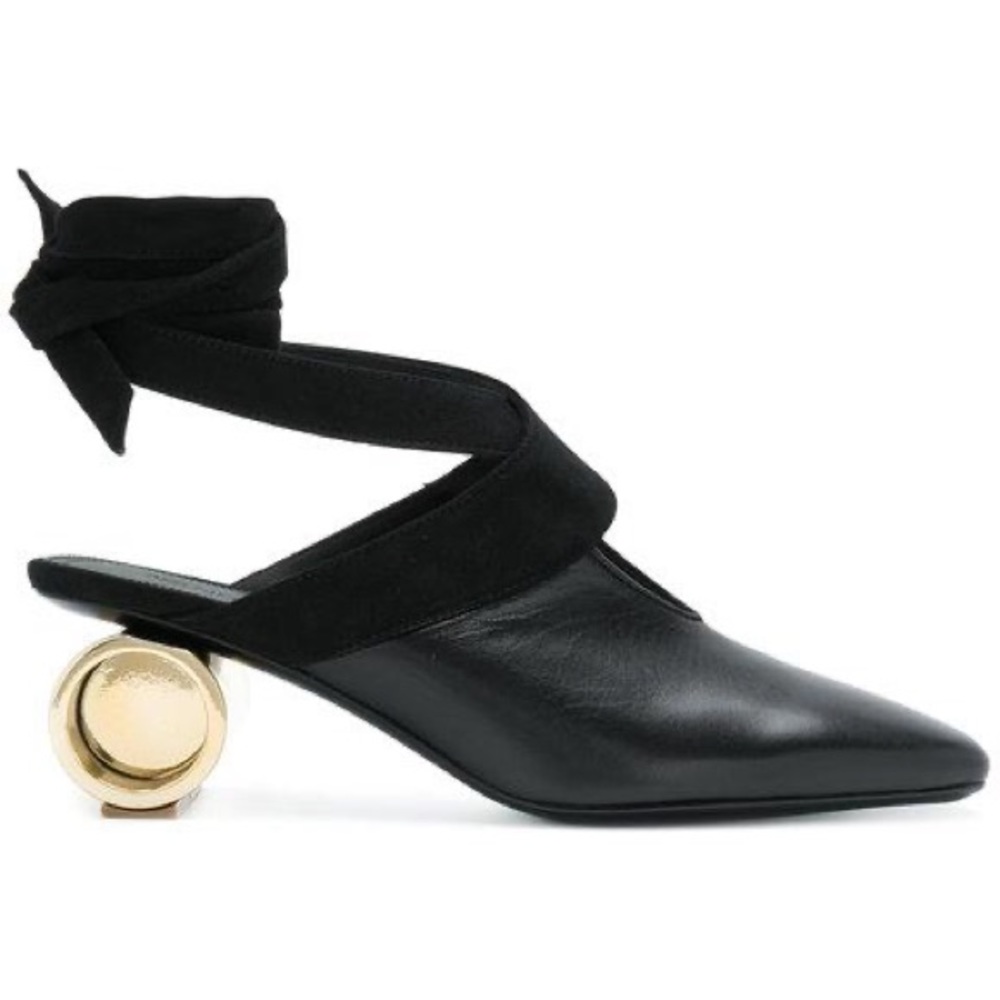 jw anderson cylinder heel ballet shoe